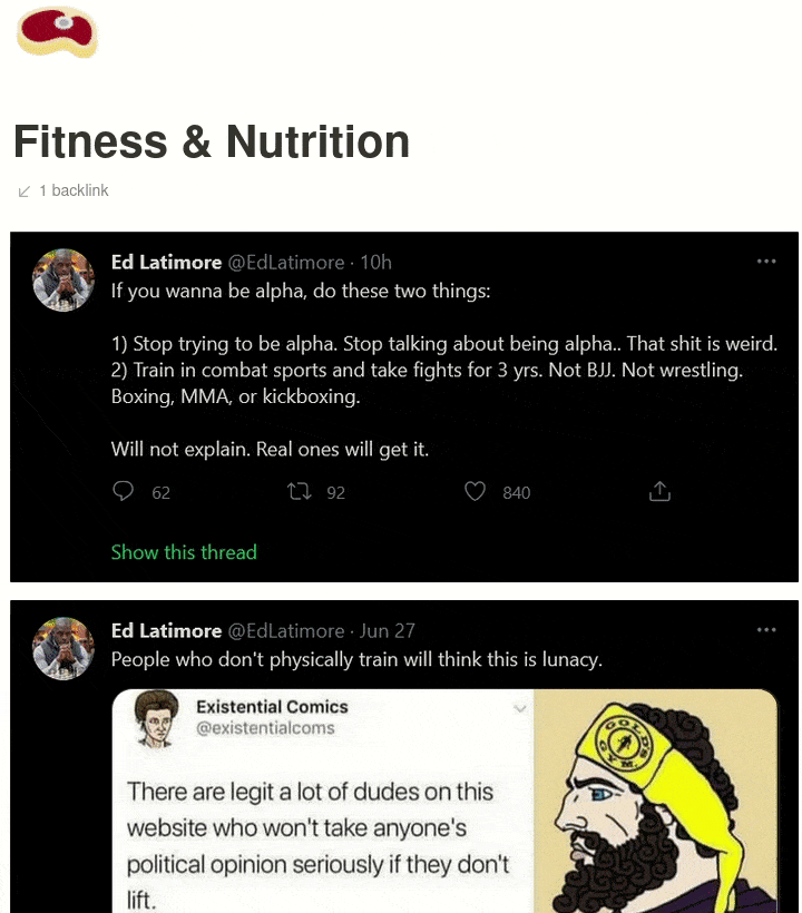 fitness-tweets-templates